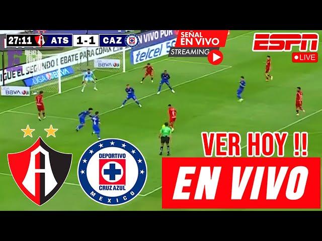 Cruz Azul vs. Atlas en vivo, Donde Ver, A Que Hora Juega Cruz Azul vs. Atlas Apertura 2024 hoy