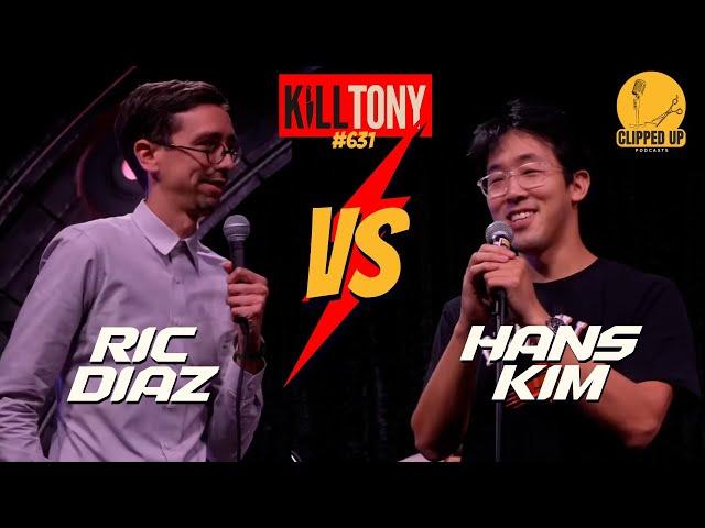 Kill Tony: Ric Diaz, Golden Ticket Winner, Challenges Hans Kim