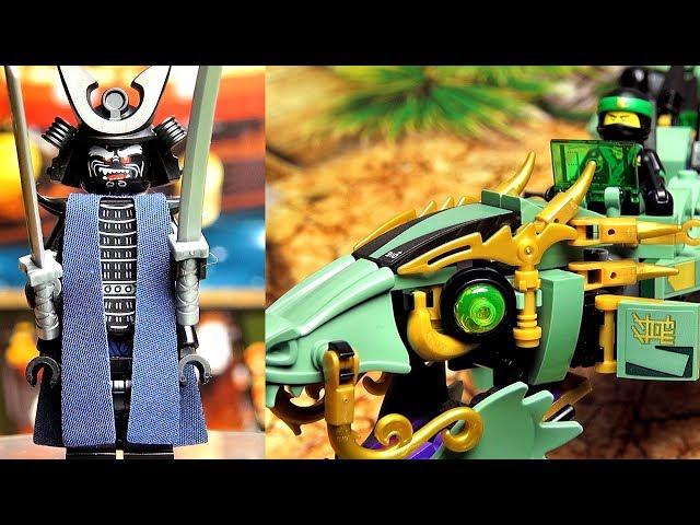 LEGO Ninjago Movie 70612 Механический Дракон Зелёного Ниндзя Ллойда Обзор наборы Лего Ниндзяго Фильм