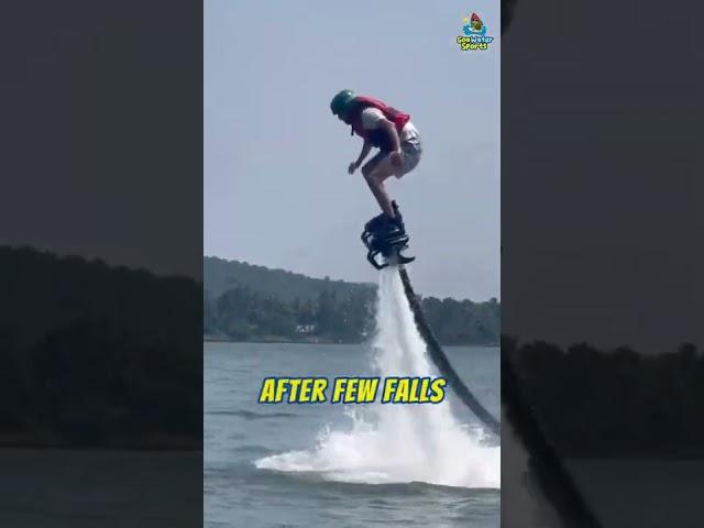 Don't let the fear STOP you - Goa Flyboarding