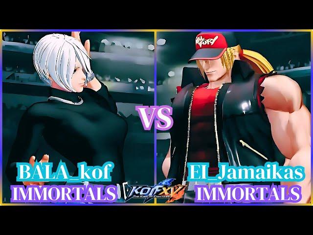 KOF XV️BALA_kof vs EI_Jamaikas️Rank MatchThe Battle of Warriors️With 100% Damage Combos️