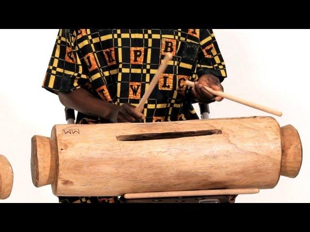 How to Play the Log Drum | African Drums