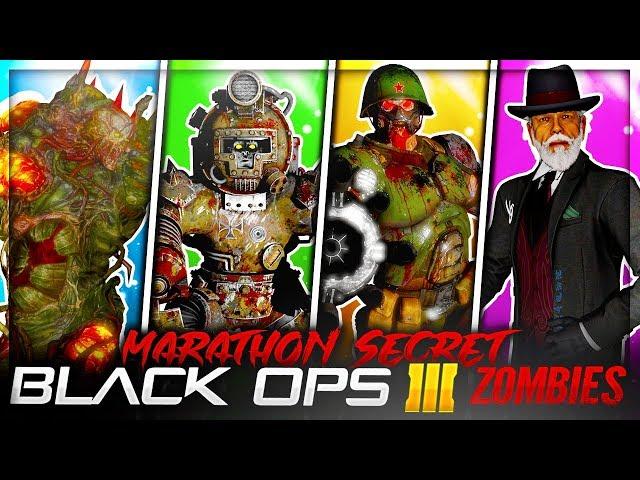  MARATHON ZOMBIES : TOUS LES SECRETS de BLACK OPS 3 (10 Maps : Base+Chronicles)