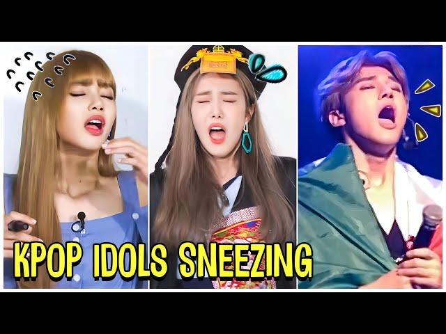 This Is How Kpop Idols Sneezing