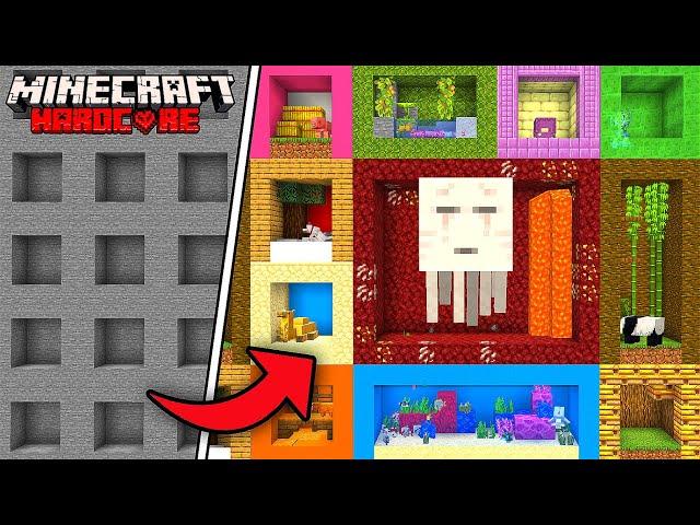 I Collected EVERY Mob in Minecraft Hardcore! (Hindi)