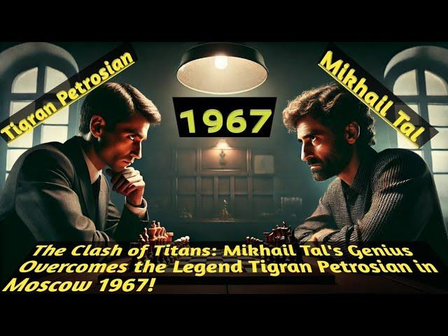 The Clash of Titans: Mikhail Tal's Genius Overcomes the Legend Tigran Petrosian in Moscow 1967!