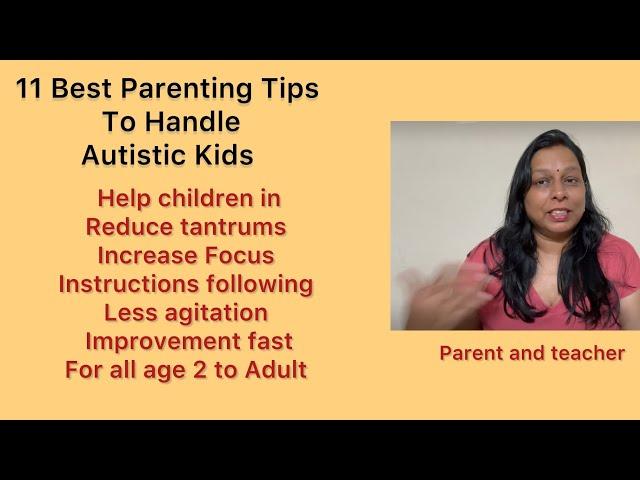 Autism: Behavior management strategies for Parents  #autism #autistic #behaviour #asd#autisticchild