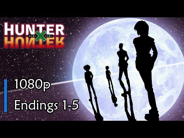 Hunter x Hunter Endings 1-5 | Full Versions | HD