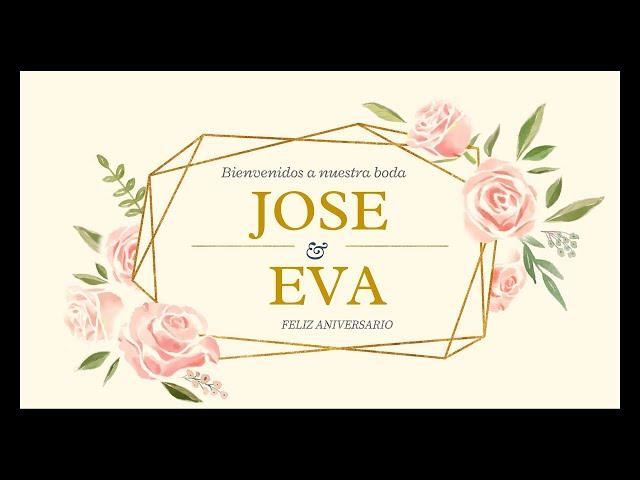 Nuestra boda ️‍FELIZ ANIVERSARIO️‍