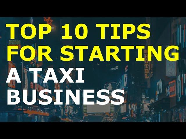 How to Start a Taxi Business | Free Taxi Business Plan Template Included