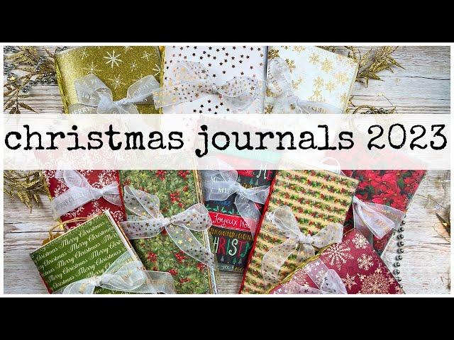 Christmas Junk Journals 2023 | Making of and Flip Through | ms.paperlover 2023