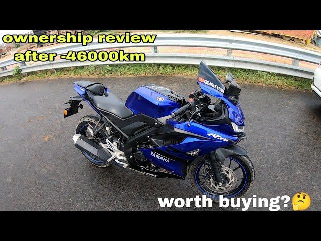 Yamaha R15 V3 detail ownership review video |is it still reliableafter 4 years & 46000 thousand km