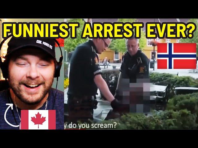 This Norwegian Police Arrest is HILARIOUS!!!