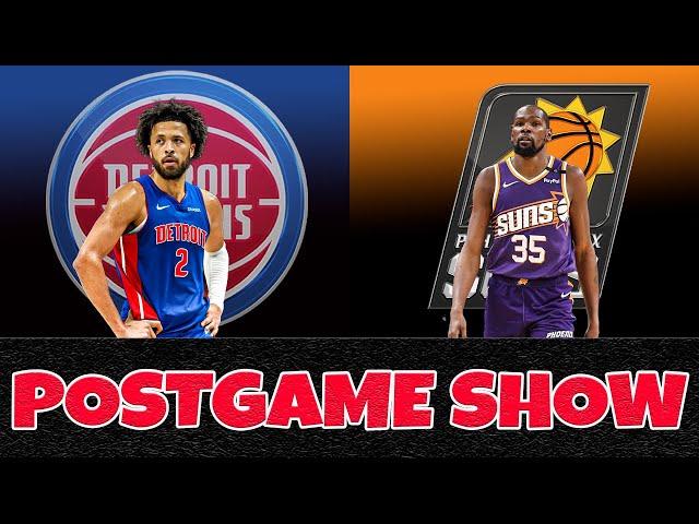 Detroit Pistons vs Phoenix Suns Postgame Show | Pistons Talk Podcast