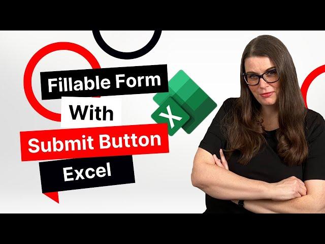 How To Create A Fillable Form With A Submit Button In Excel