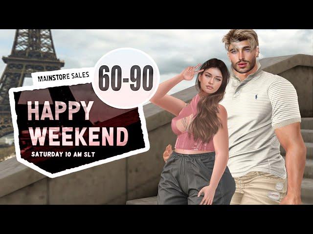 60-90L HAPPY WEEKEND SALE 03/08/2025 - Second Life