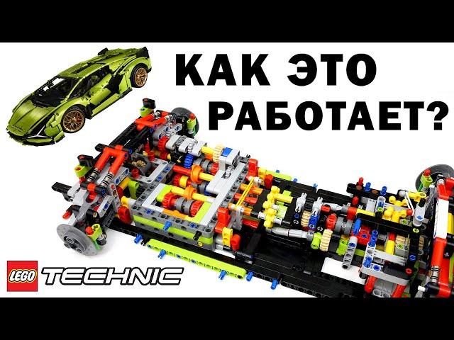 СУРОВАЯ ПРАВДА о Коробке Передач Lamborghini Sian ЛЕГО Техник 42115