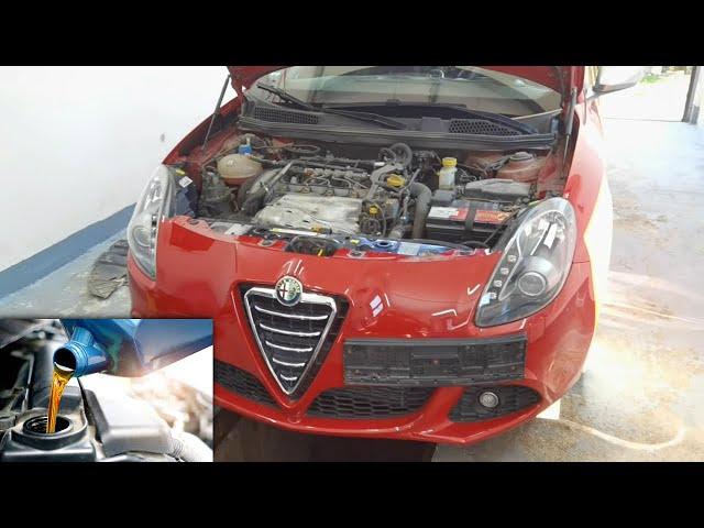 HOW TO DO A FULL SERVICE INTERVAL ON ALFA ROMEO GIULIETTA!