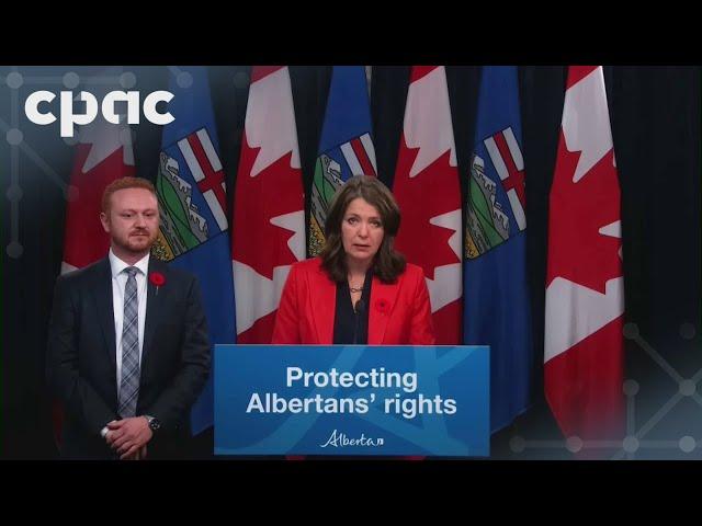 Alberta Premier Danielle Smith proposes changes to Alberta Bill of Rights – October 28, 2024