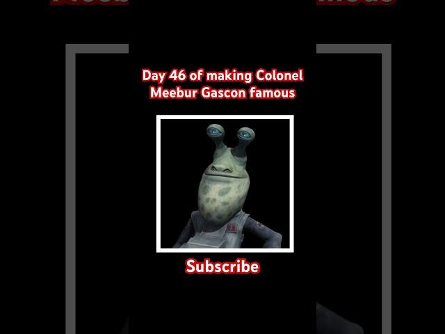 Day 46 of making Colonel Meebur Gascon famous #emotional #wade #winton #shorts #colonelmeeburgascon