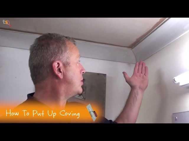 Tommy's Trade Secrets - How To Fit Coving (Internal Mitre)