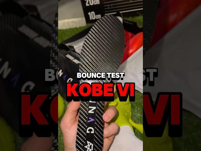 Bounce test KOBE VI PROTO REVERSE GRINCH #dvnk #dvnkinsoles #carbonfiber #basketball #foryou #fyp