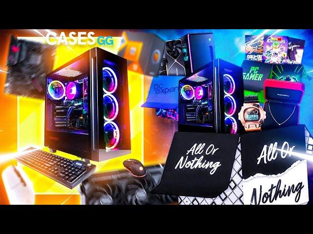 I TRIED TO BUILD A PC BY OPENING CASES!? (Cases Highrolling)