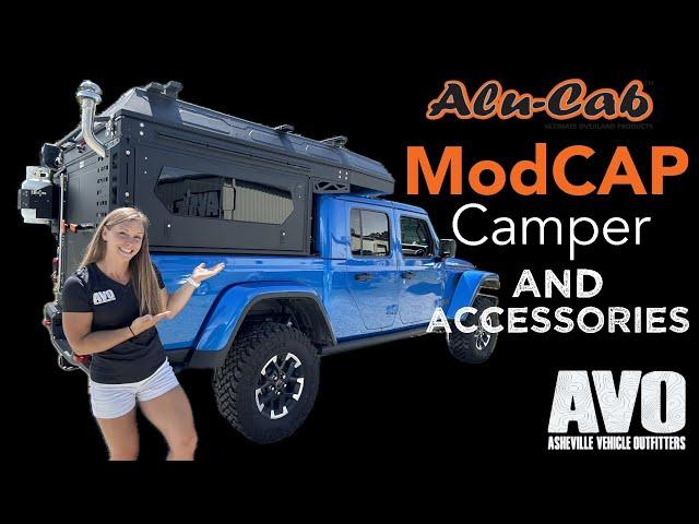  NEW Alu-Cab ModCAP Camper on a Jeep Gladiator