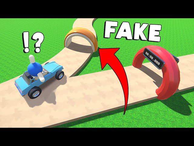 I BAMBOOZLED My Friends With FAKE Checkpoints!