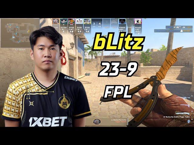 CS2 POV | bLitz (23-9) (mirage) FACEIT Pro League EU | Feb 15, 2024 #cs2 #demo