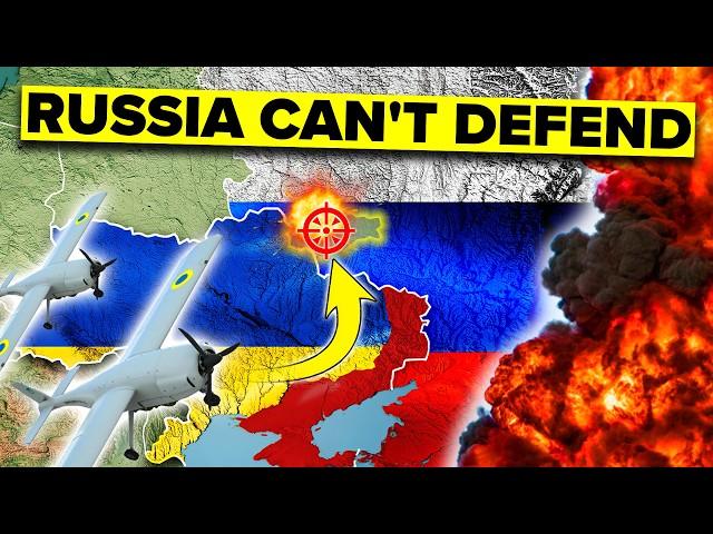 Ukraines Masterstroke - Russian Khalino Air Base TOTALLY OBLITERATED