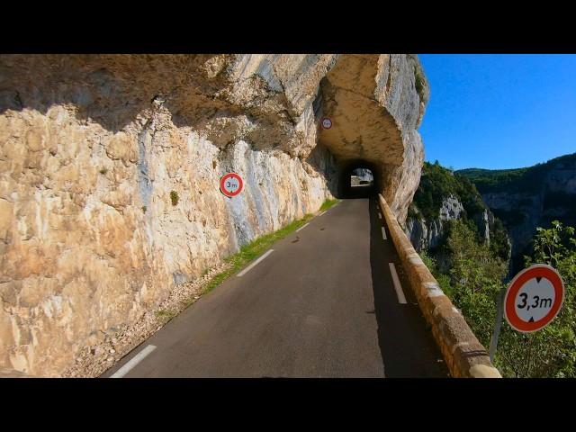 Driving One of the Best Scenic Routes  Gorges de la Nesque - 4k