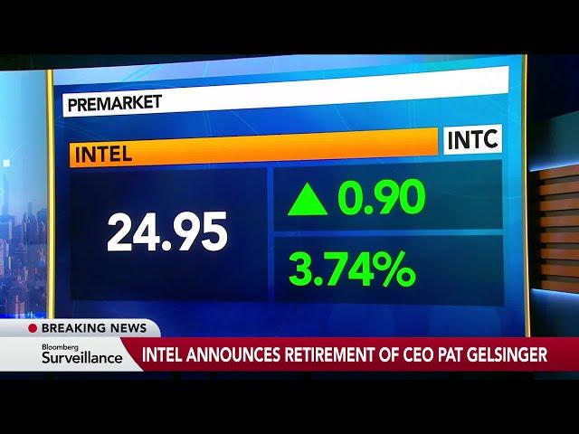 Intel CEO Gelsinger Retires, Stock Rises Sharply