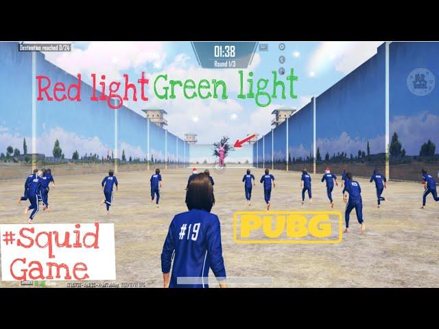 squid game red light green light game in pubg | react survival mode