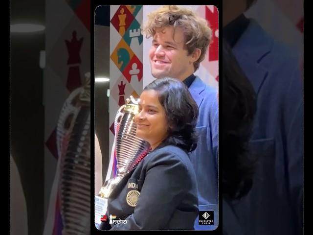 Sweetest Moment of Magnus Carlsen ️ #magnuscarlsen #chess