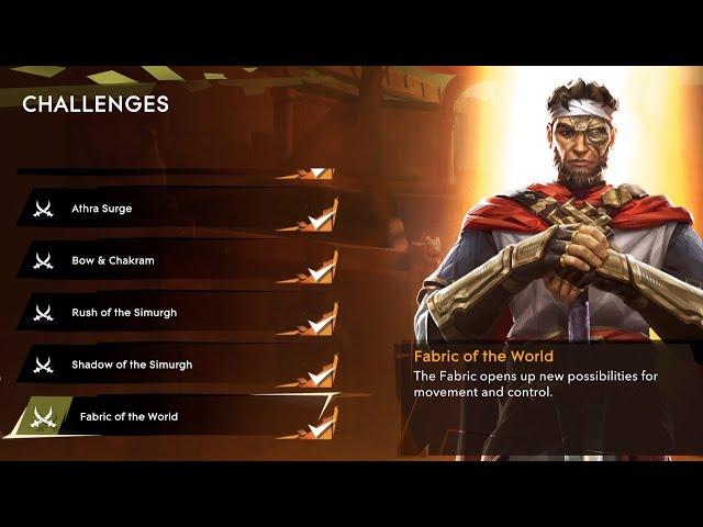 PRINCE OF PERSIA THE LOST CROWN - All Combat Skill Challenges & Reward Showcase