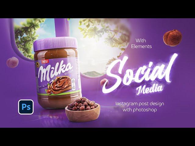 Milka Social Media Design