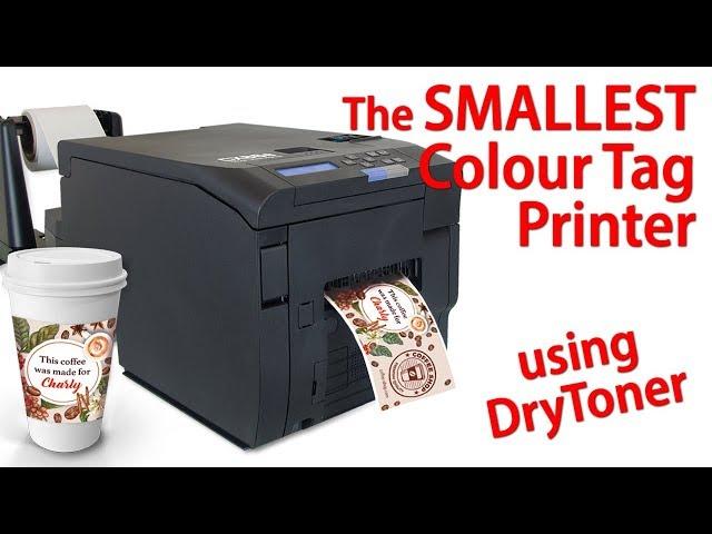 DTM CX86e Colour Tag Printer - SMALLEST LED DRY TONER Printer