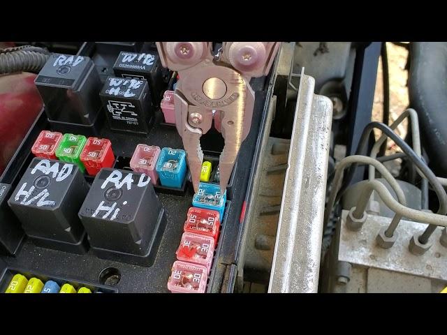 2007 Dodge Charger Starter Fuses, Starter Relay & Circuit Explained