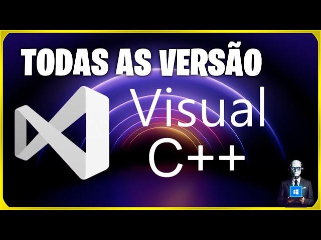 como instalar microsoft VISUAL C++ em 2024 (ATUALIZADO )