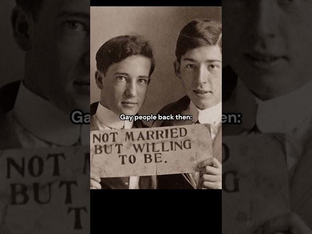 “They were good friends” - Historian Probably | Photos of Gay Couples Throughout History #history