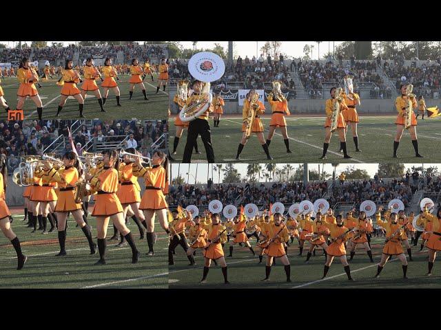 Kyoto Tachibana HS Green Band - Pass in Review - 2025 Pasadena Bandfest