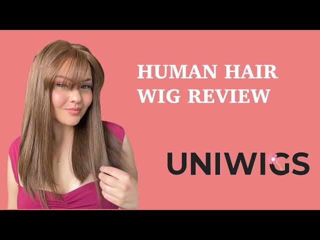 UNIWIGS ‘ANN’ REVIEW- BEGINNER AND AFFORDABLE HUMAN HAIR WIG