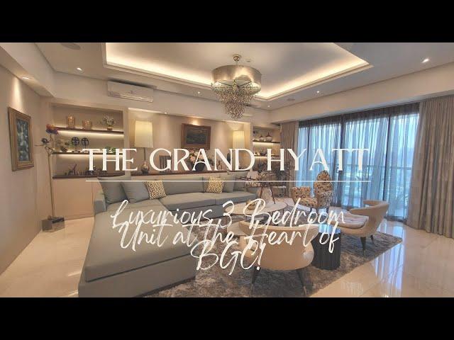 Luxurious 3 Bedroom Unit at the Heart of BGC!