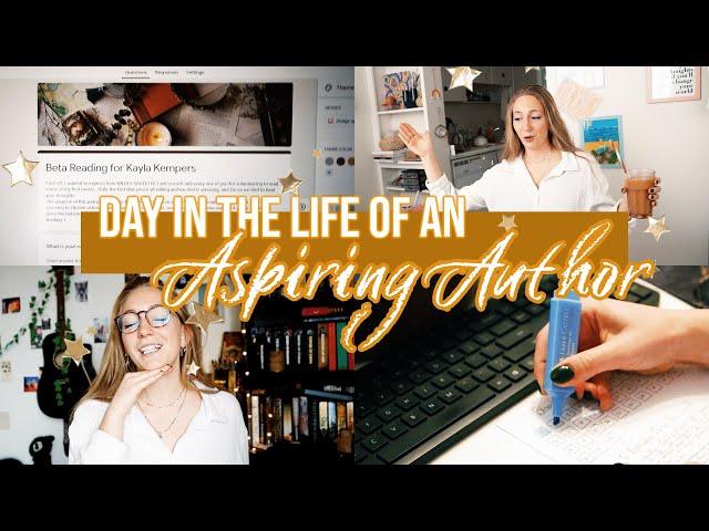 Day in the Life of an Aspiring Author VLOG