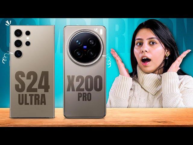 Vivo X200 Pro vs Samsung Galaxy S24 Ultra comparison in Hindi: Is it really close?