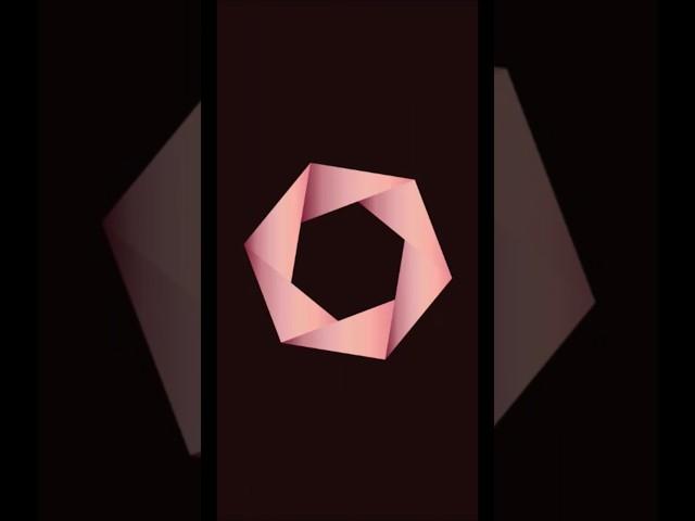 How To Create a Polygon Logo in Adobe Illustrator #illustrator