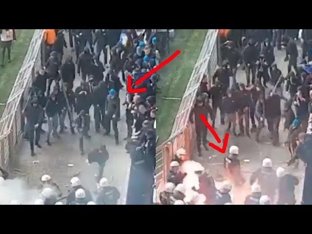 Borussia Dortmund vs Hertha BSC Berlin "Hooligans Hertha Vs Police" A.C.A.B 27/10/2018