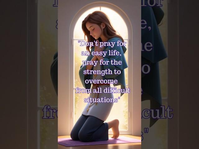 Pray to get strength #motivation #lifejourney#quotes #faceproblems#chidanvi #shorts#positivethoughts