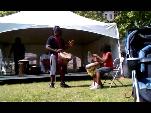 World African Festival 2010 in Detroit: The Drums
